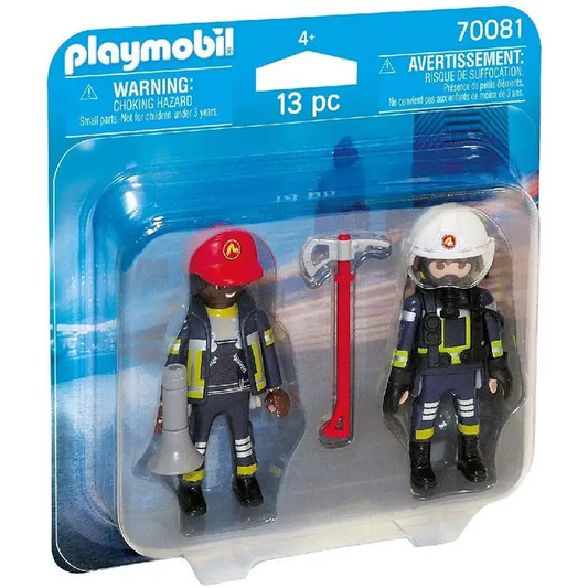 Playmobil City Life Duo Pack Rescue Firefighters 70081 (for