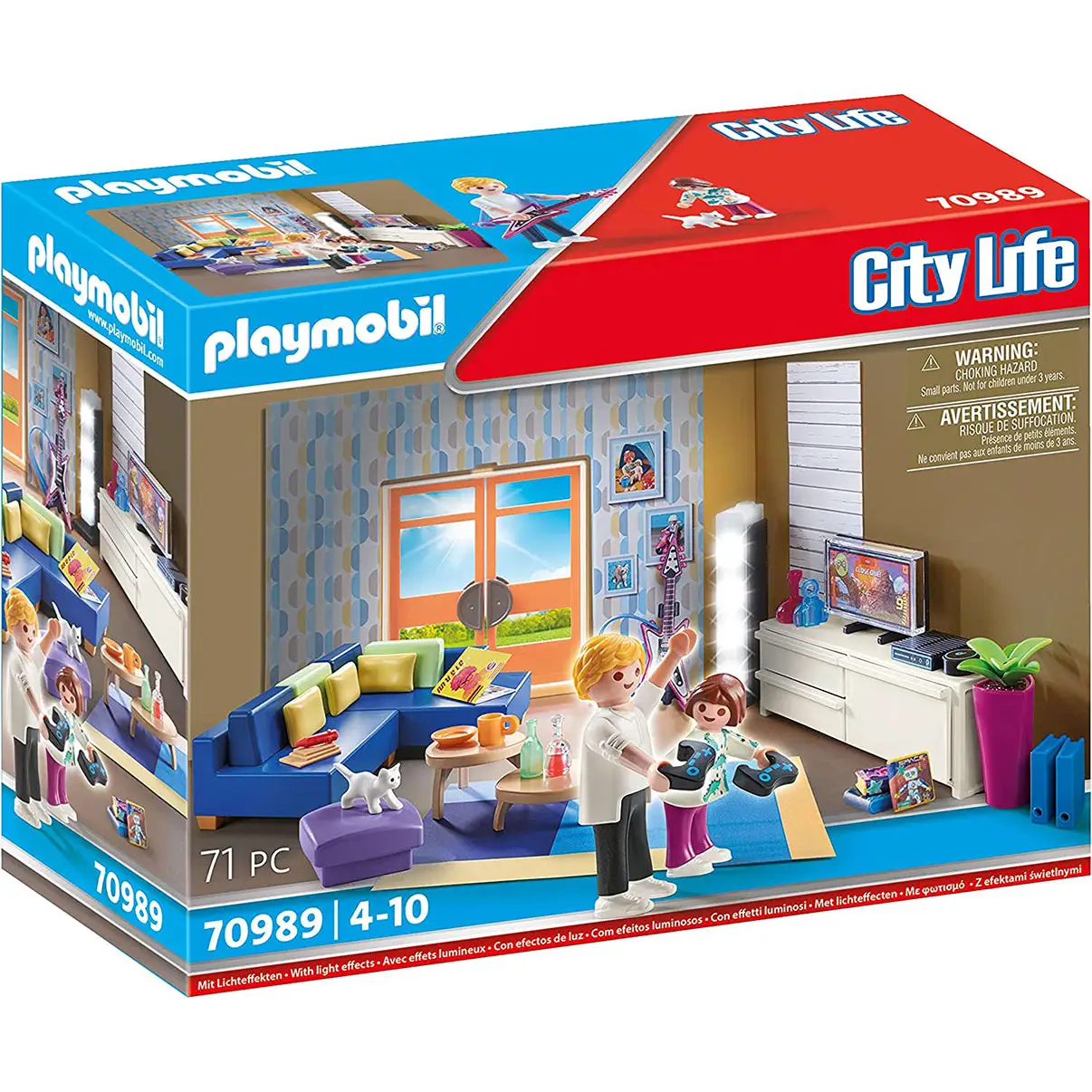 Playmobil City Life - Family Room 70989 (for Kids 4 to 10