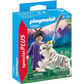 Playmobil City Life - Fighter with Tiger 70382 (for Kids 4