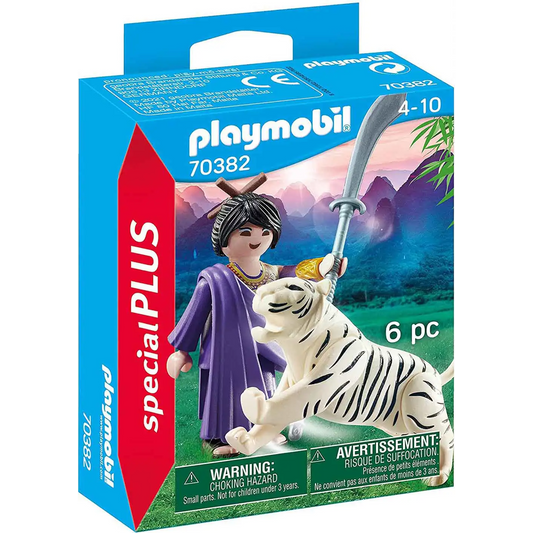 Playmobil City Life - Fighter with Tiger 70382 (for Kids 4