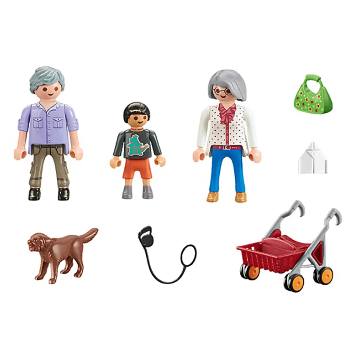 Playmobil City Life - Grandparents with Child 70990 (For