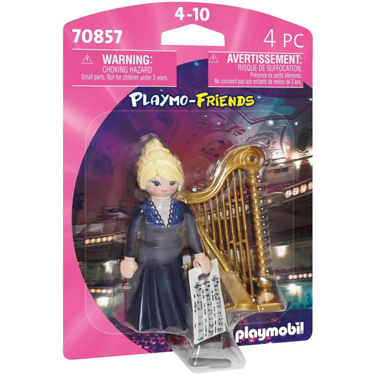 Playmobil City Life - Harpist 70857 (Kids 4 to 10 Years Old)