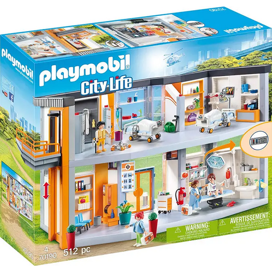 Playmobil City Life Large Hospital 70190 (for Kids 4 and up)