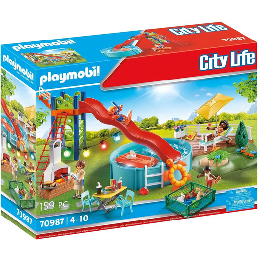 Playmobil City Life - Pool Party 70987 (for Kids 4 - 10