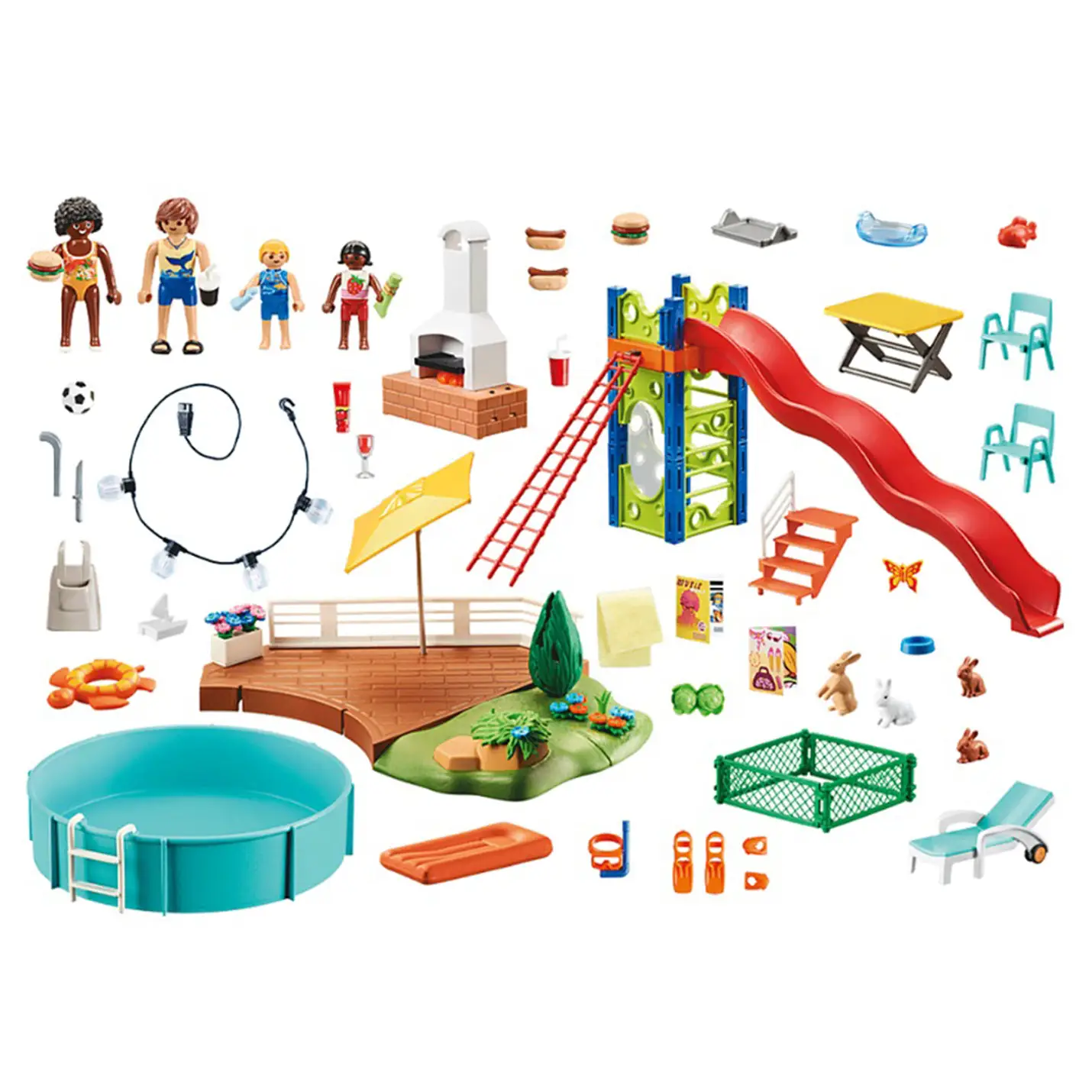 Playmobil pool deals party