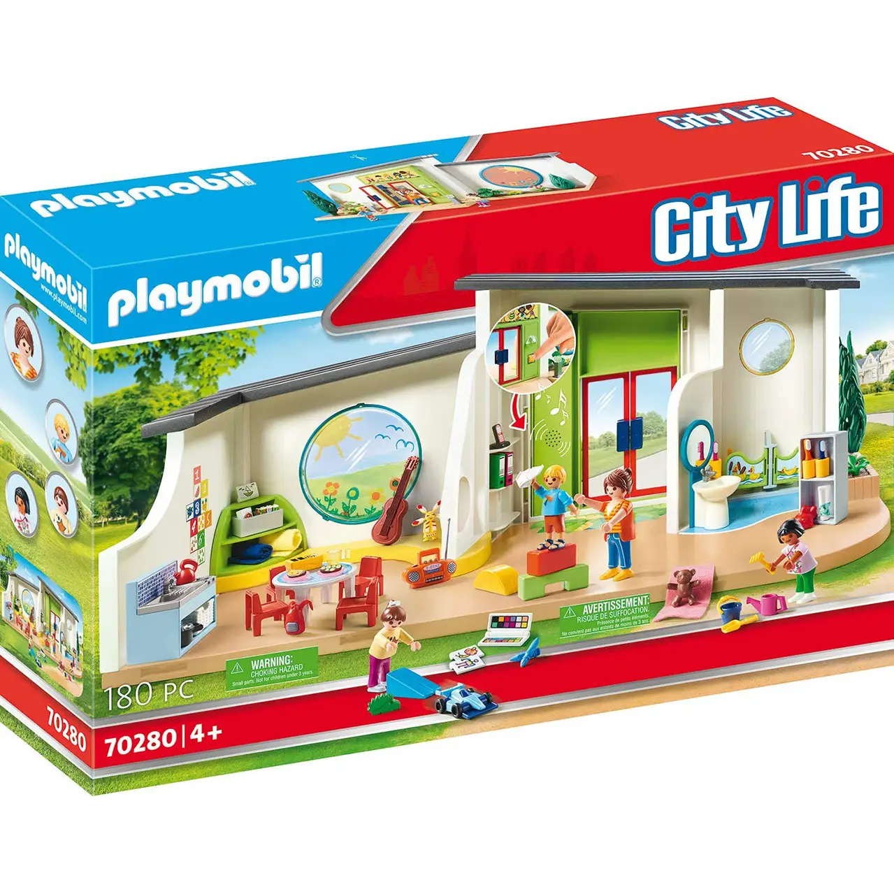 Playmobil City Life - Rainbow Daycare 70280 (for kids 4 yrs
