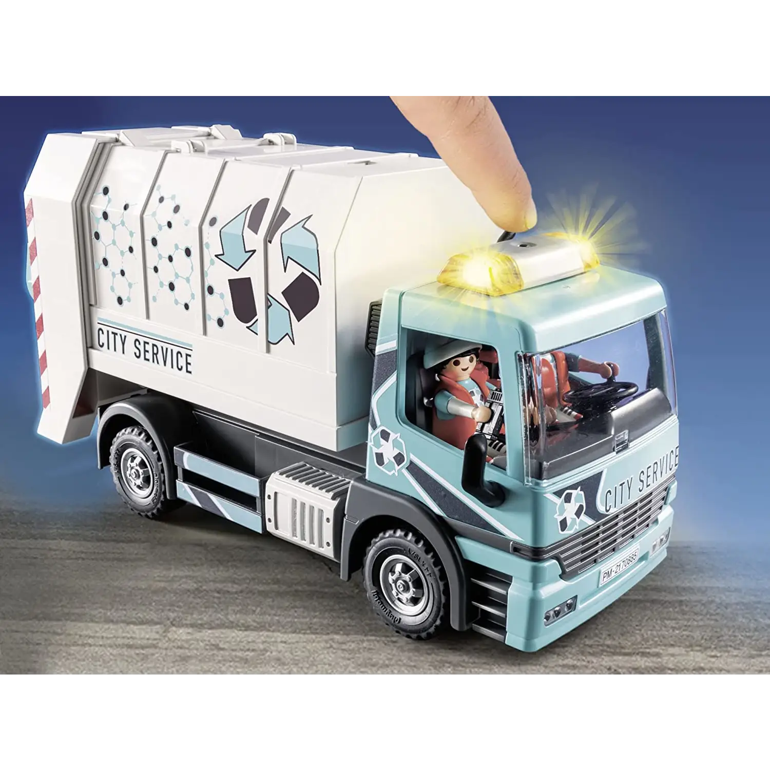 Playmobil City Life - City Recycling Truck 70885 (Kids 4