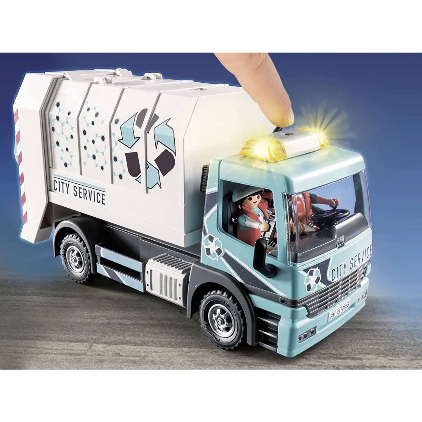Playmobil City Life - City Recycling Truck 70885 (Kids 4