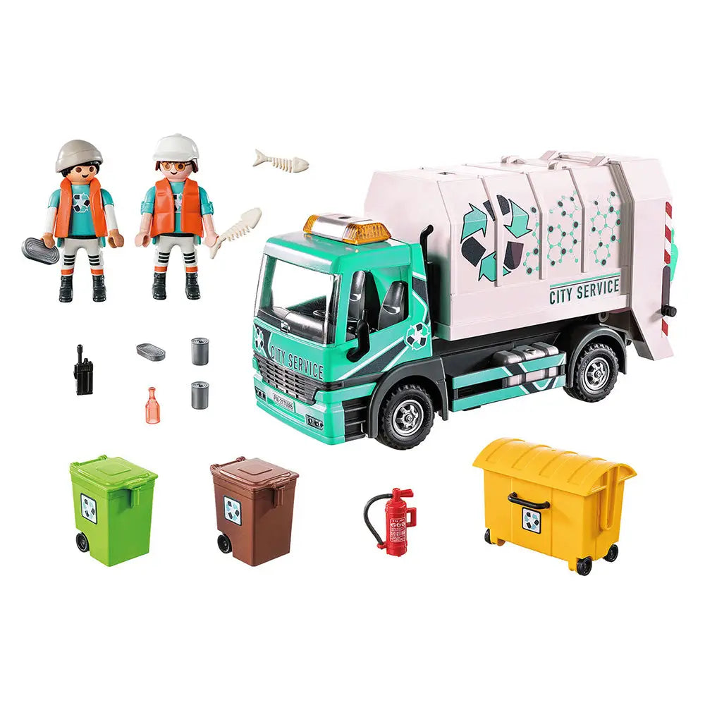 Playmobil City Life - City Recycling Truck 70885 (Kids 4