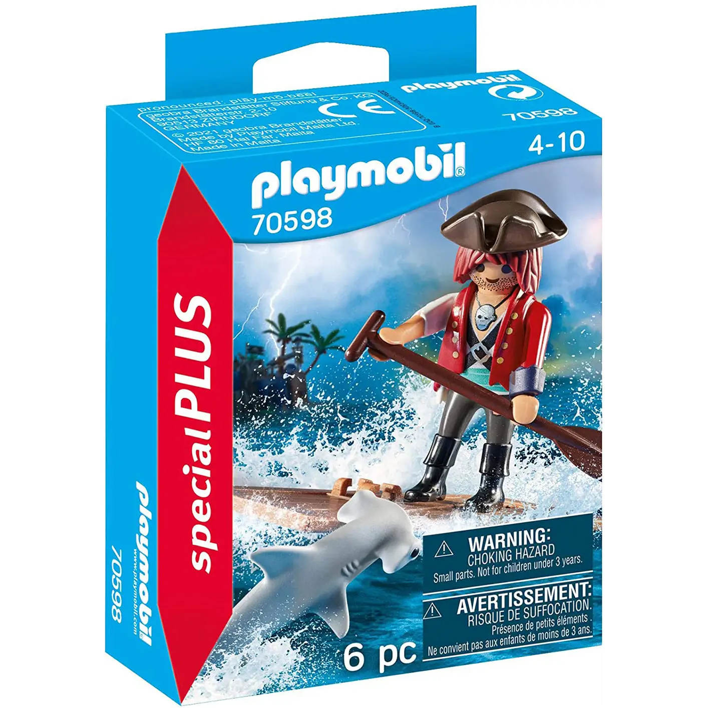 Playmobil City Life Special Plus - Pirate w/ Raft 70598