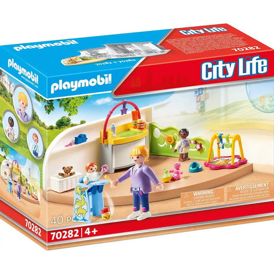 Playmobil City Life - Toddler Room 70282 (for kids 4 yrs old