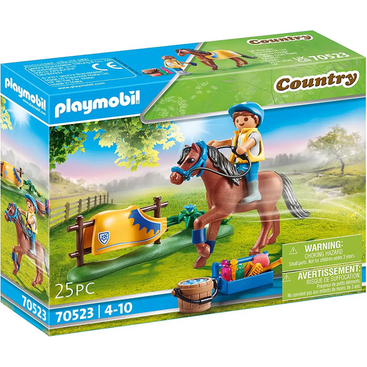 Playmobil Country - Collectible Welsh Pony 70523 (For Kids 4