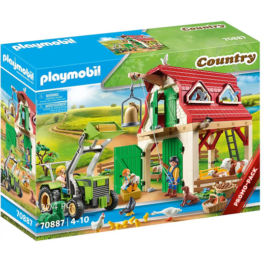 Playmobil Country - Farm with Small Animals 70887 (Kids 4