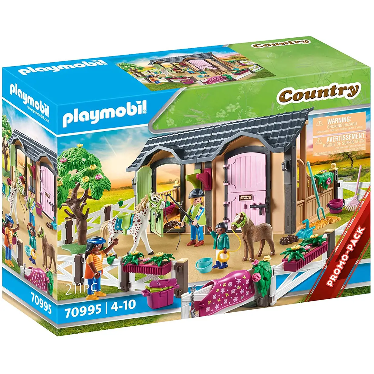 Playmobil Country - Horseback Riding Lessons 70995 (for Kids