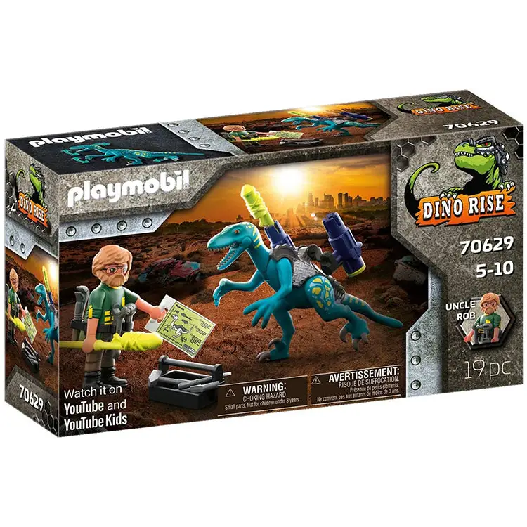 Playmobil Dino Rise Deinonychus: Ready for Battle 70629 (for