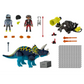 Playmobil Dino Rise Triceratops: Battle for the Legendary