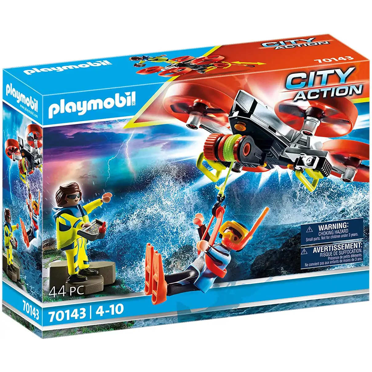 Playmobil Diver Rescue with Drone 70143 (For Kids 4 to 10