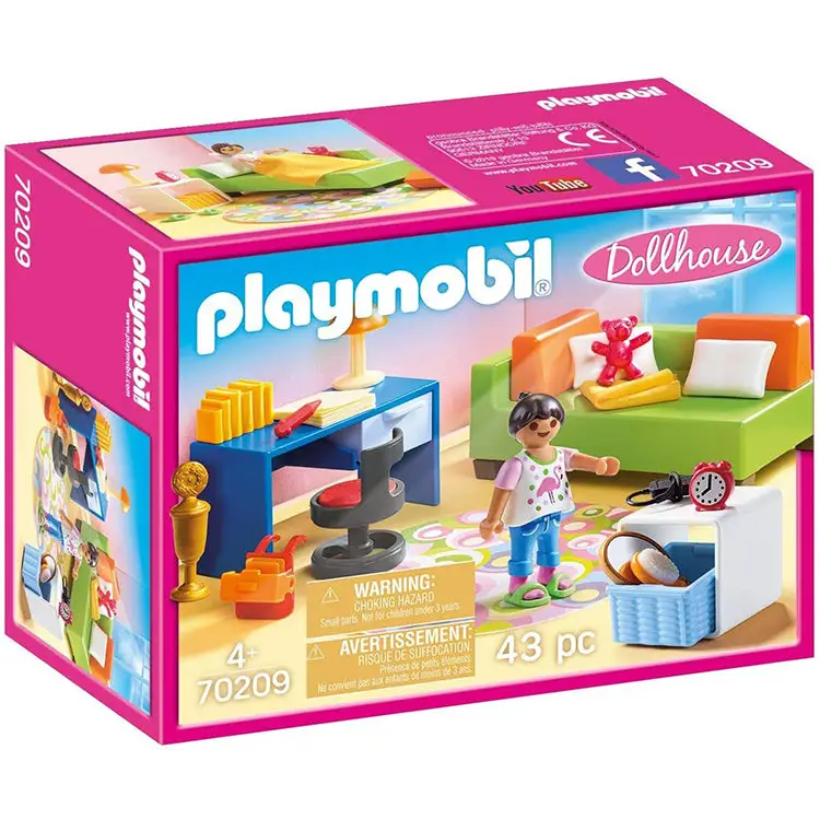 Playmobil Dollhouse Teenager’s Room Playset 70209 (for Kids