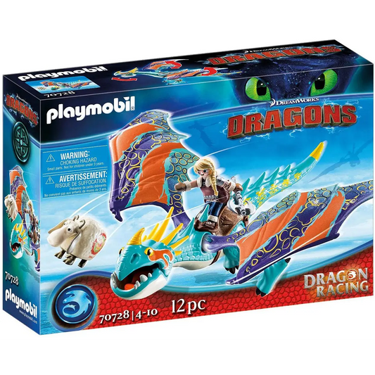Playmobil Dragon Racing: Astrid and Stormfly 70728 (kids 4