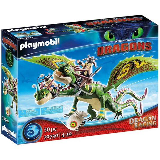 Playmobil Dragon Racing: Ruffnut & Tuffnut w/ Barf & Belch