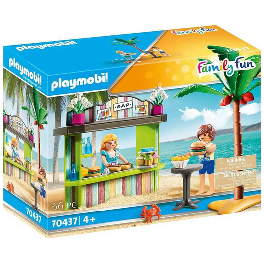 Playmobil Family Fun - Beach Snack Bar 70437 (for Kids 4 yrs