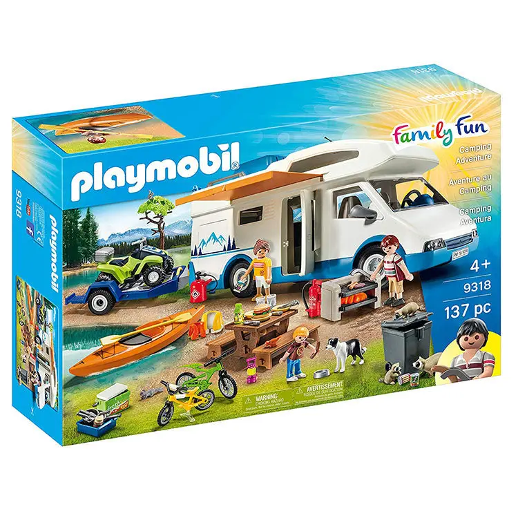 Playmobil Family Fun Camping Adventure 9318 for Kids 4