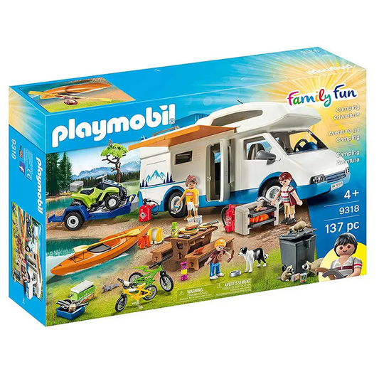Playmobil Family Fun Camping Adventure 9318 for Kids 4