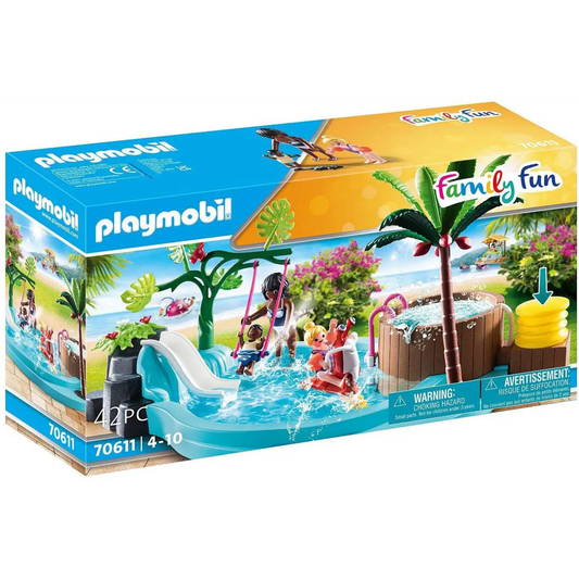 Playmobil Family Fun - Children’s Pool with Slide 70611