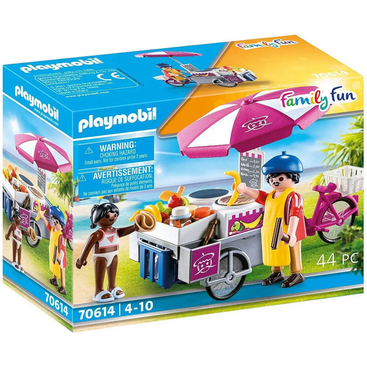 Playmobil Family Fun - Crêpe Cart 70614 (For Kids 4 to 10