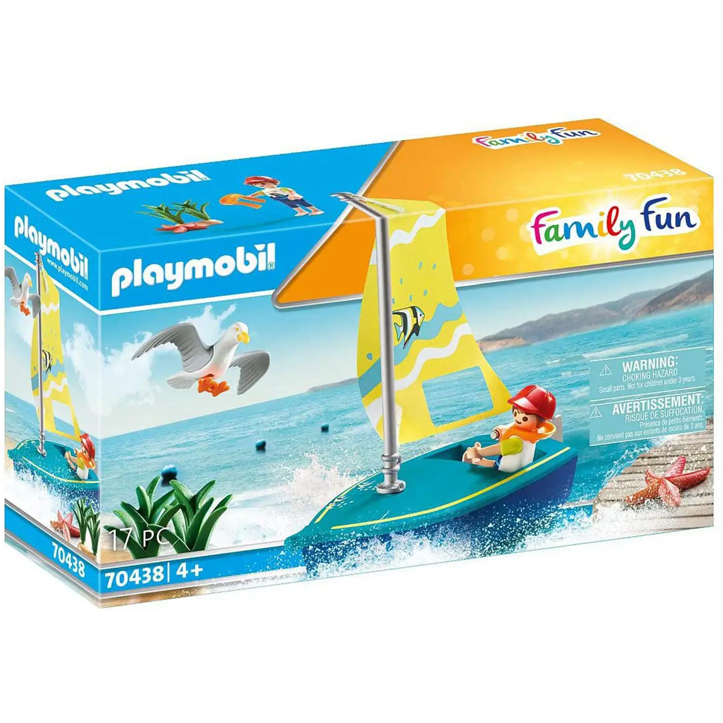 Playmobil Family Fun - Sailboat 70438 (for kids 4 years old