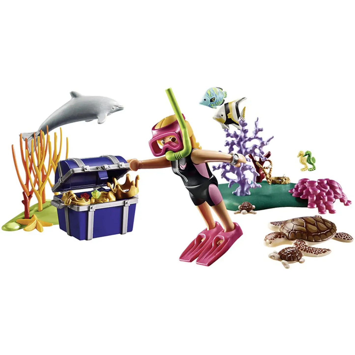 Playmobil Family Fun Treasure Diver Gift Set 70678 (for Kids