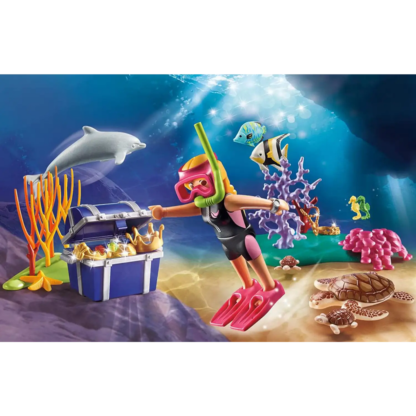 Playmobil Family Fun Treasure Diver Gift Set 70678 (for Kids