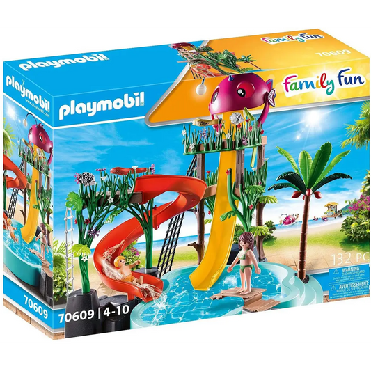 Playmobil Family Fun - Water Park with Slides 70609 (For