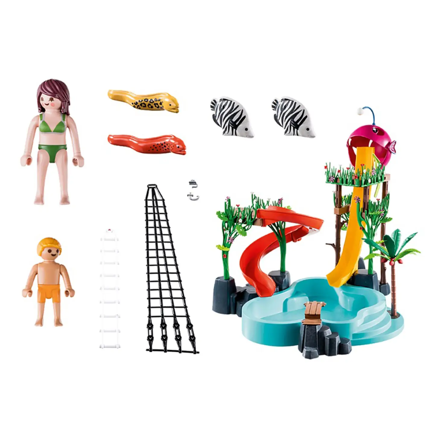 Playmobil Family Fun - Water Park with Slides 70609 (For