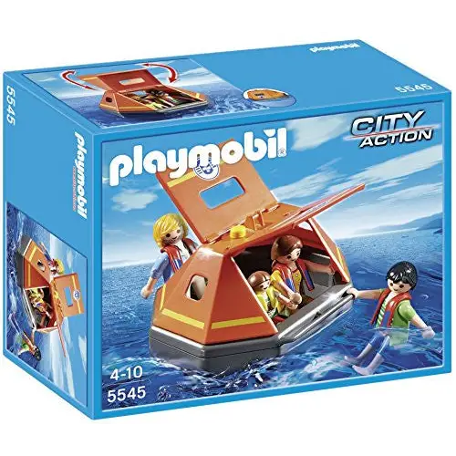 PLAYMOBIL Life Raft Playset - toys