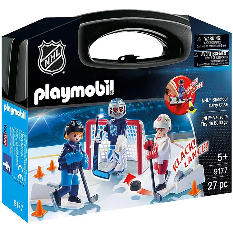 Playmobil NHL Shootout Carry Case 9177 (for Kids 5 & up) -