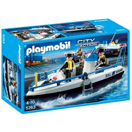 PLAYMOBIL Patrol Boat - toys