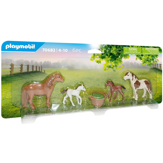 Playmobil Ponies with Foals 70682 (for Kids 4 to 10 Years