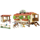 Playmobil Pony Shelter with Mobile Home 70510 (for Kids 4