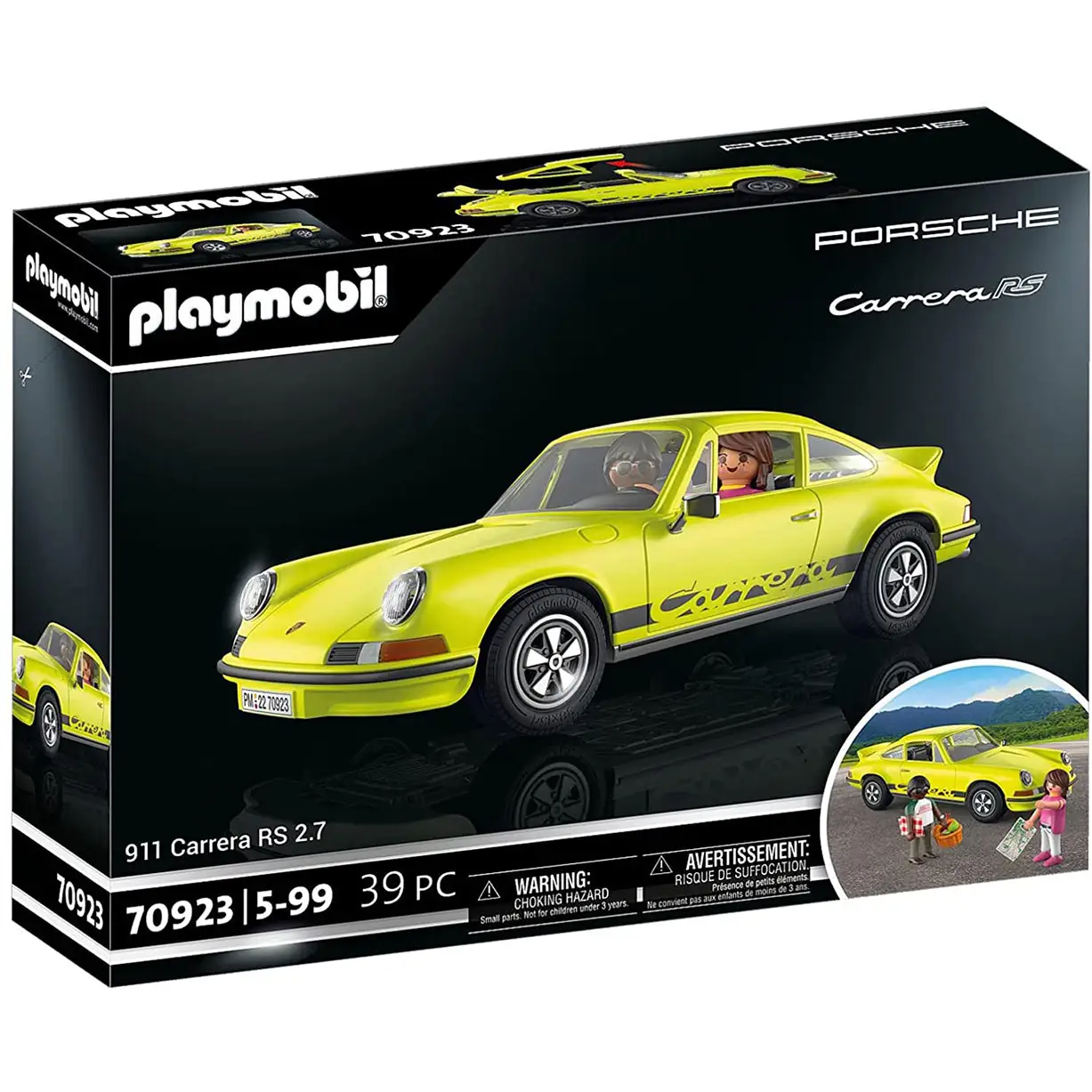 Playmobil Porsche 911 Carrera RS 2.7 70923 (for Kids 5 Years