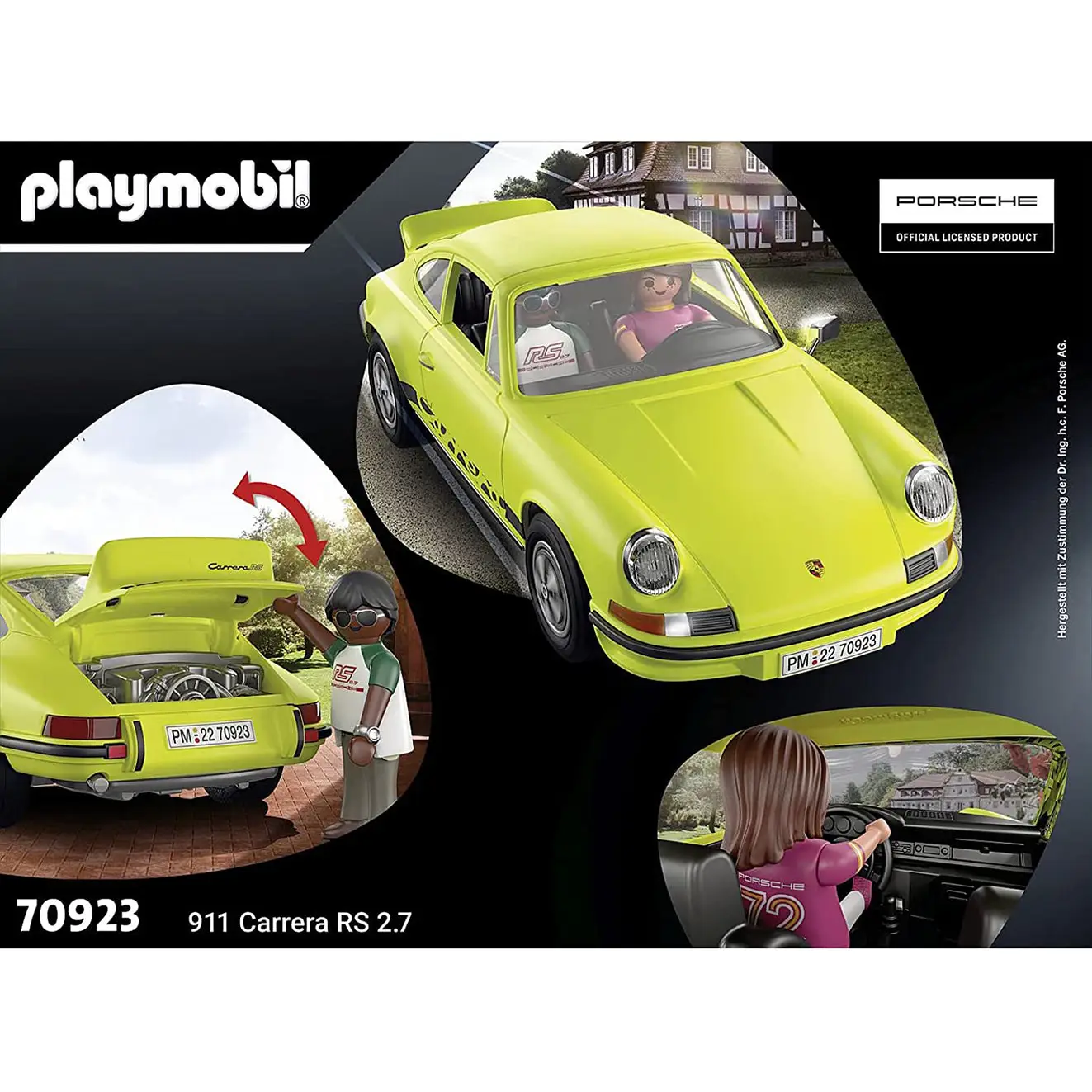 Playmobil Porsche 911 Carrera RS 2.7 70923 (for Kids 5 Years