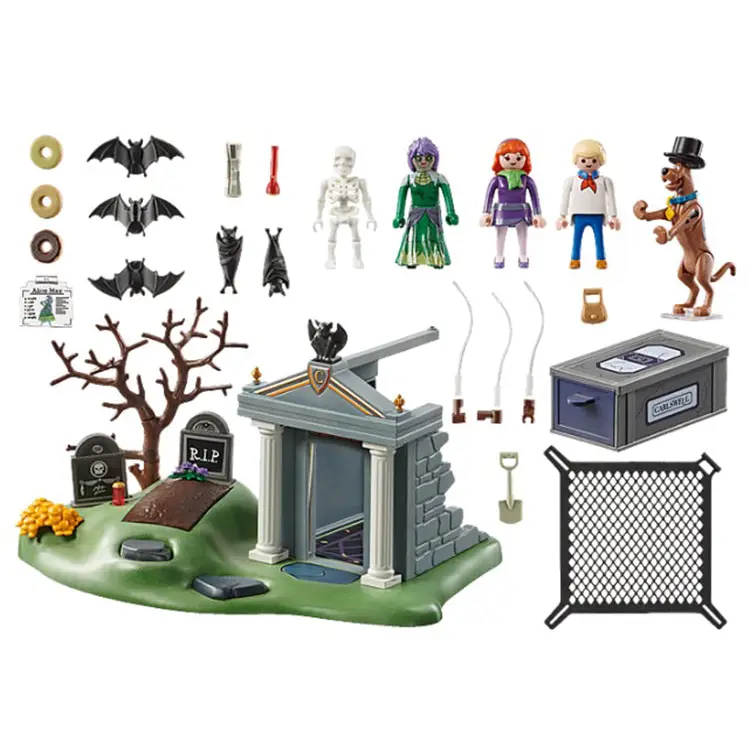 Playmobil Scooby Doo! Adventure in the Cemetery Playset