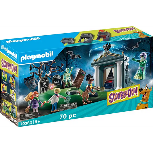 Playmobil Scooby Doo! Adventure in the Cemetery Playset