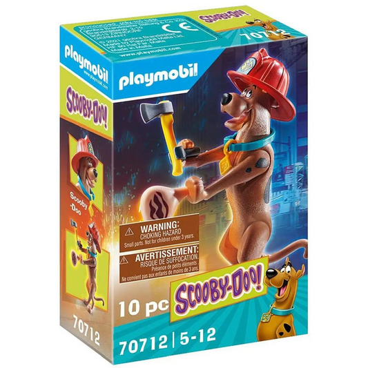 Playmobil Scooby Doo! Collectible Firefighter Figure 70712