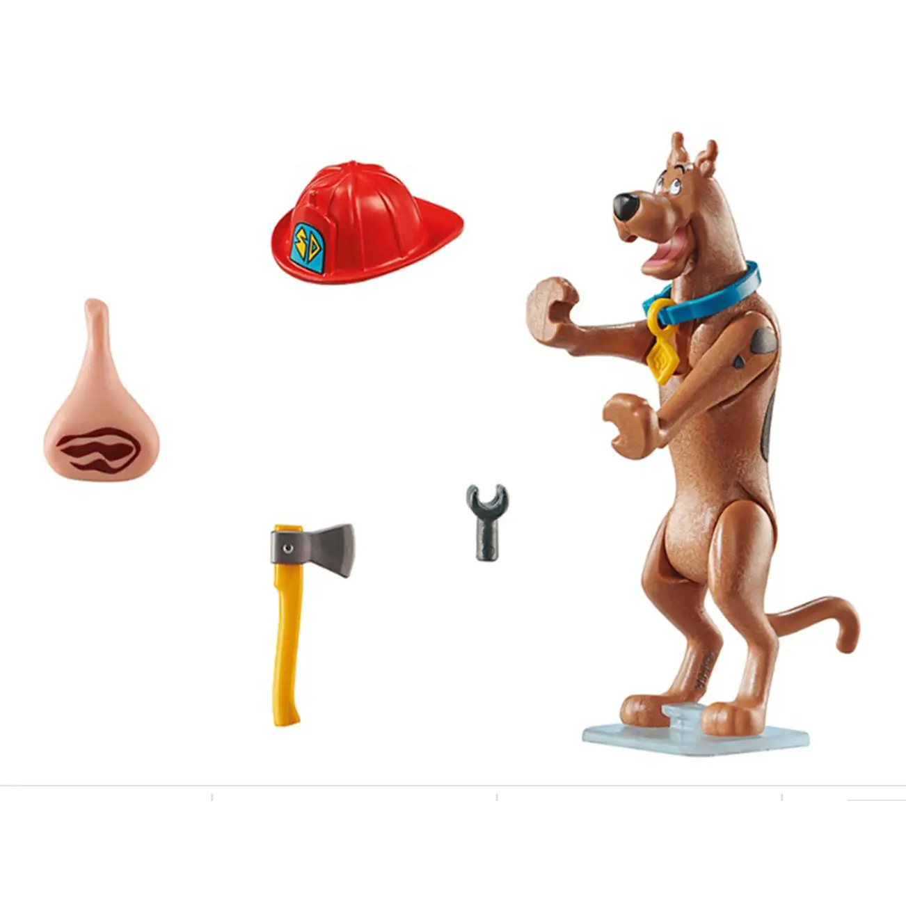 Playmobil Scooby Doo! Collectible Firefighter Figure 70712