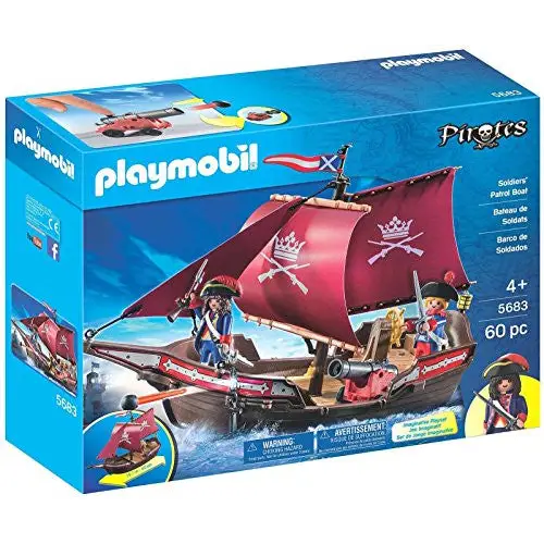 Playmobil Patrol Boat (for Kids 4 and up)