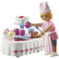 Playmobil Special Plus - Baker with Dessert Table 70381