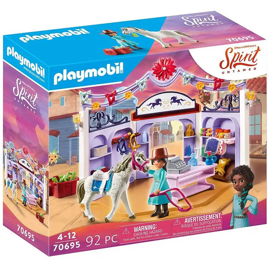 Playmobil Spirit Untamed - Miradero Tack Shop 70695 (for