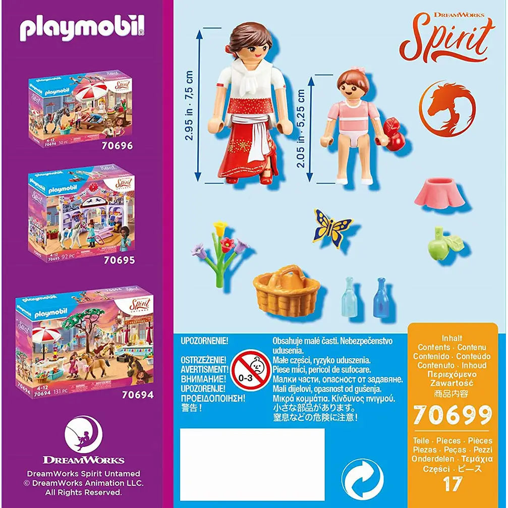 Playmobil Spirit - Young Lucky & Mum Milagro 70699 (Kids 4