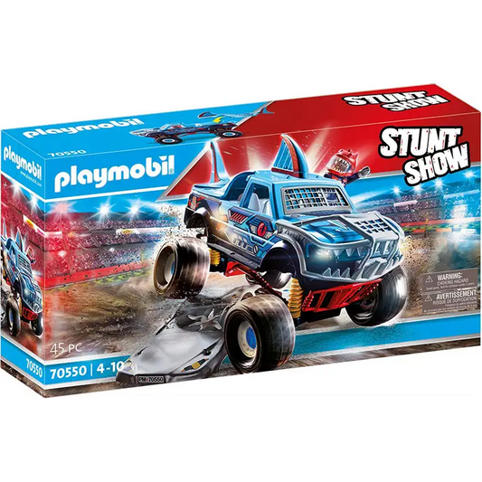 Playmobil Stuntshow - Shark Monster Truck 70550 (for kids 4